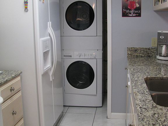 Washer and dryer in unit