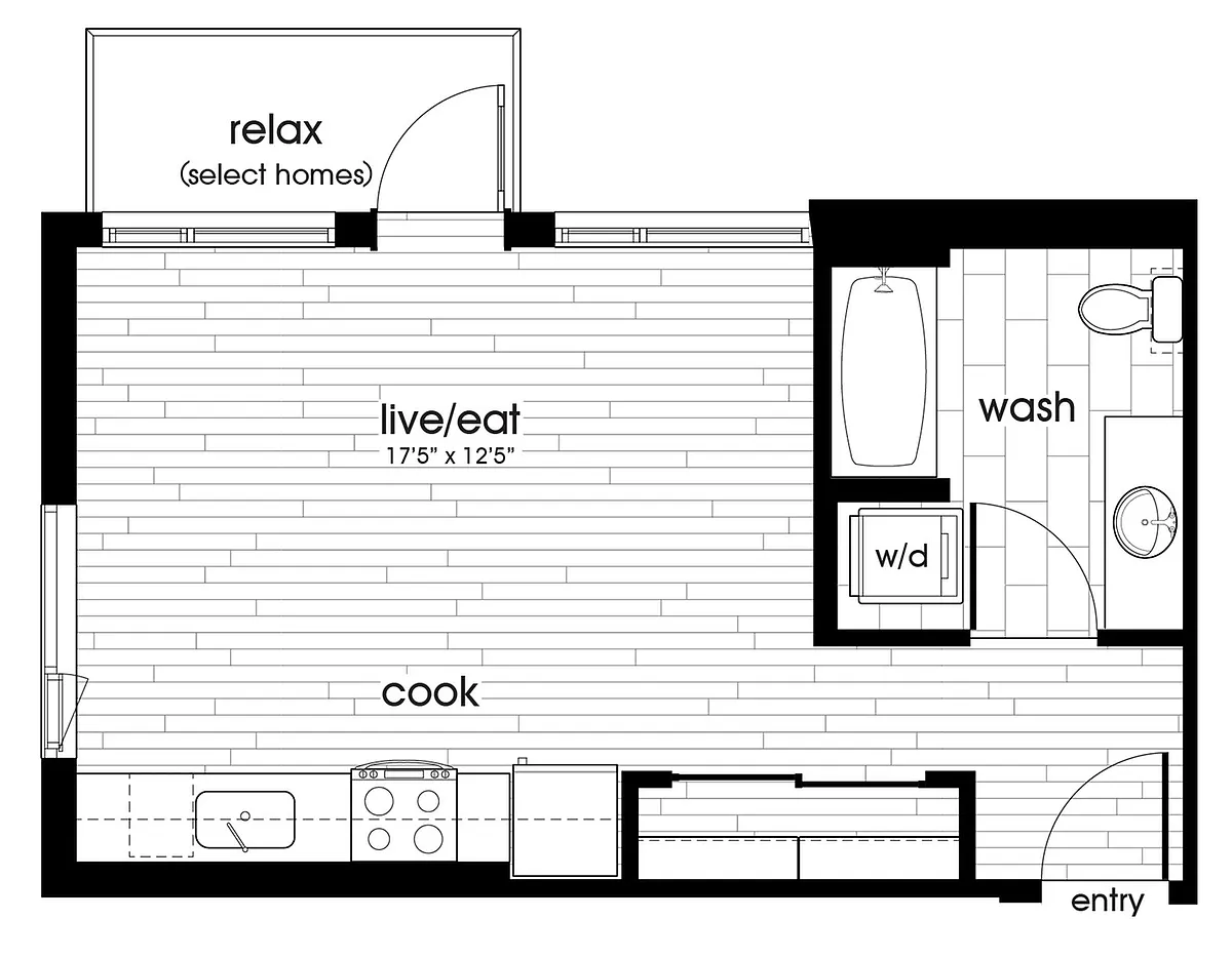 Floor plan S2-SAN