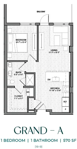 Floor plan Grand - A