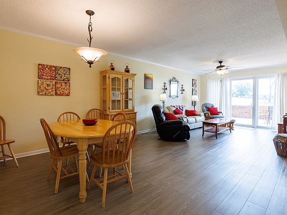 Dining room and living room