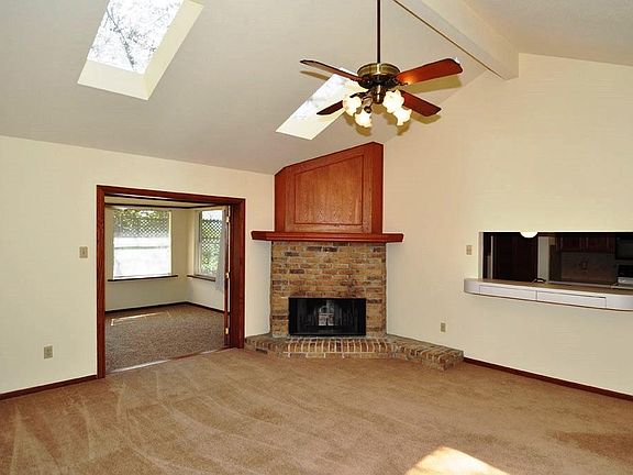 Family Area With Fireplace