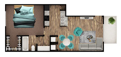Floor plan Hummingbird