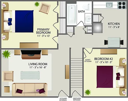 Floor plan Belmont Classic