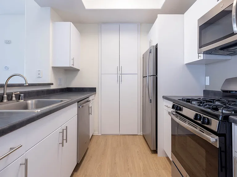 Kitchen with Stainless Steel Appliances