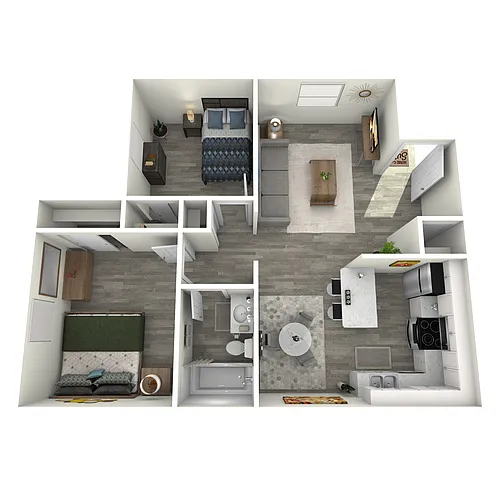 Floor plan B1