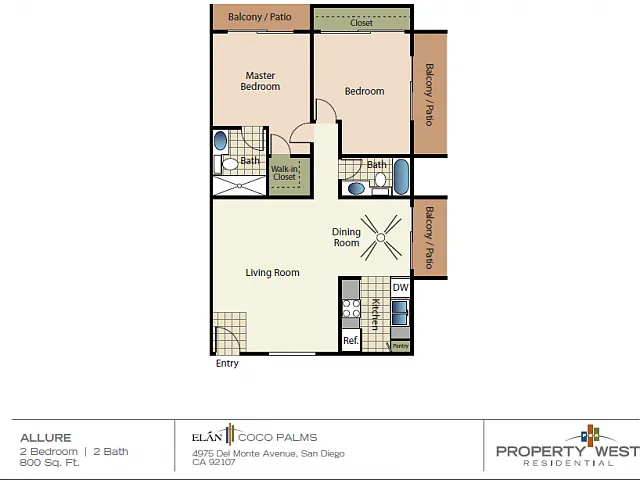 Floor plan Allure