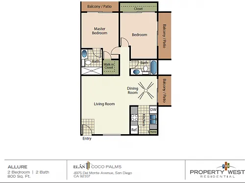 Floor plan Allure
