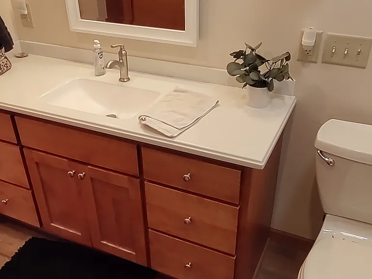 First floor bath