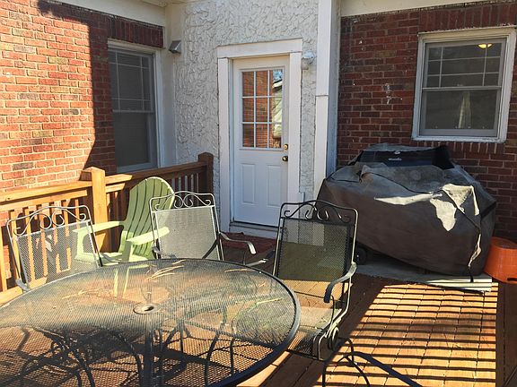 Your own deck in rear of house