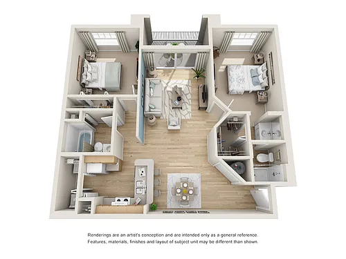 Floor plan 2x2 Patio