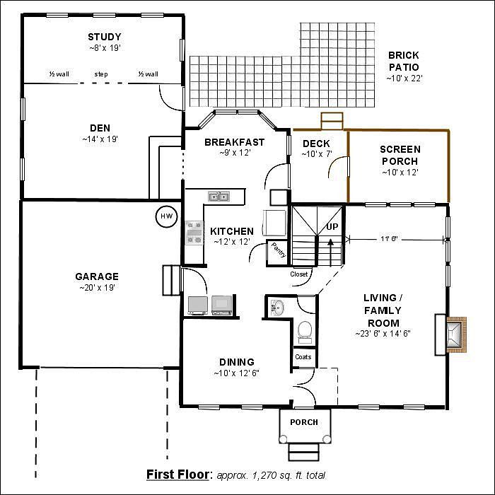 First Floor plan