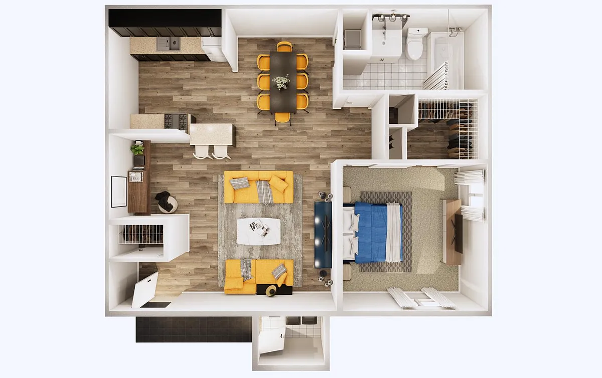Floor plan B