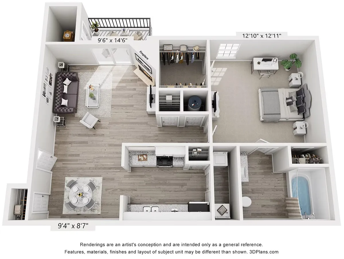 Floor plan Cottonwood