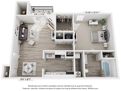 Floor plan Cottonwood