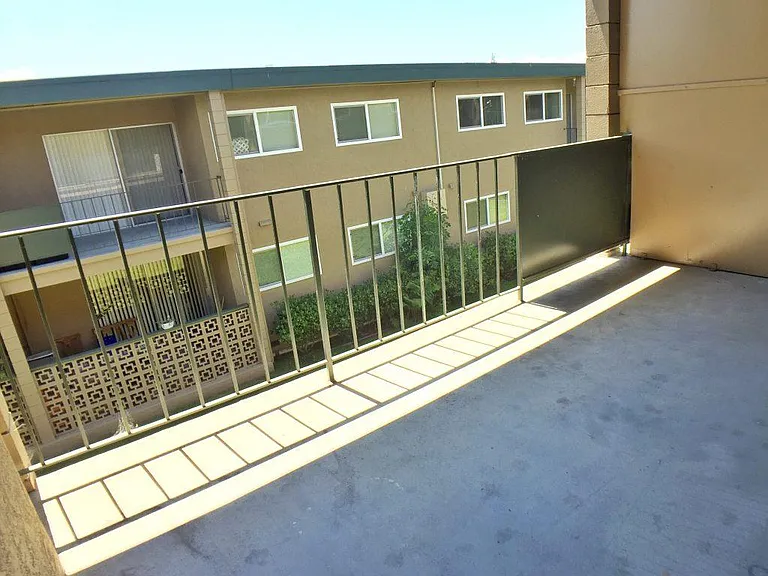 BALCONY - Angle #2
*All bedrooms have carpet. Carpet color may vary slightly from apartment to apartment.