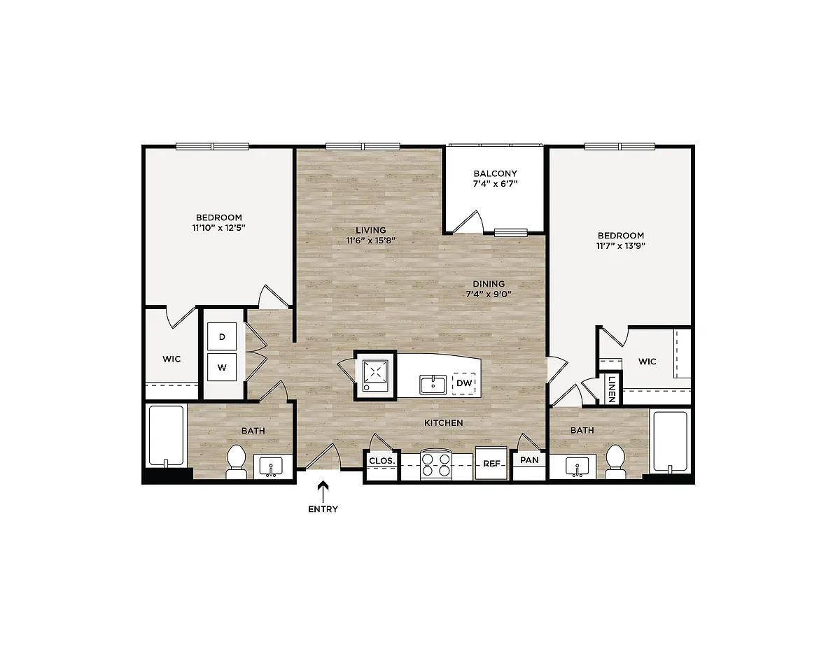Floor plan B3