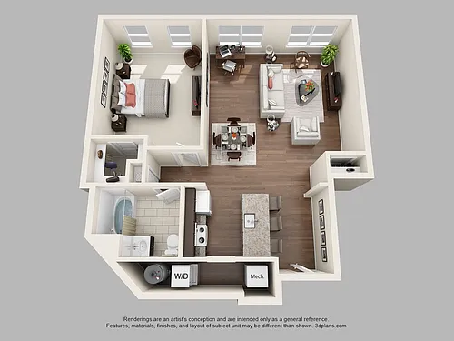 Floor plan Hawthorne