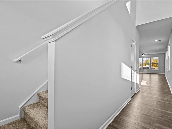 High ceilings, beautiful entrance.