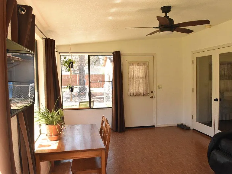 Arizona room and door to backyard.