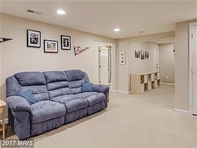 Hallyway to Basement Living Area