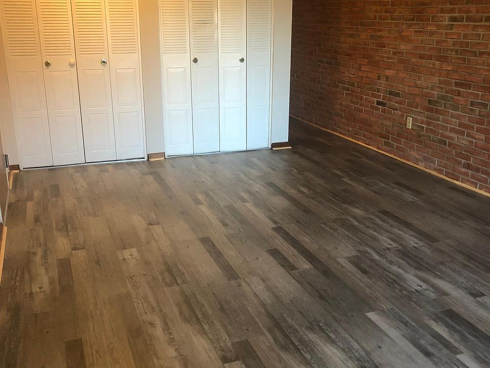 New flooring and exposed brick