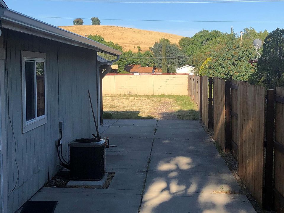 Large back yard