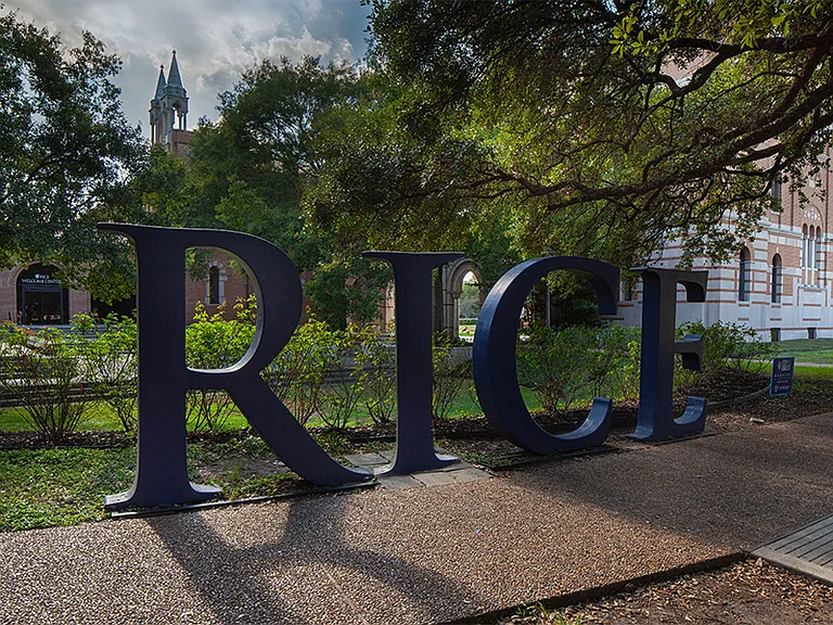 Located by Rice University