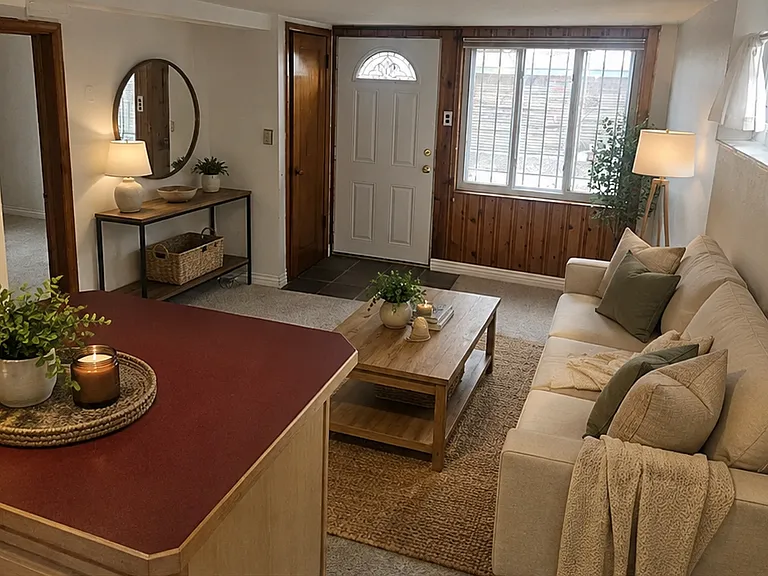 AI generated virtual staging
