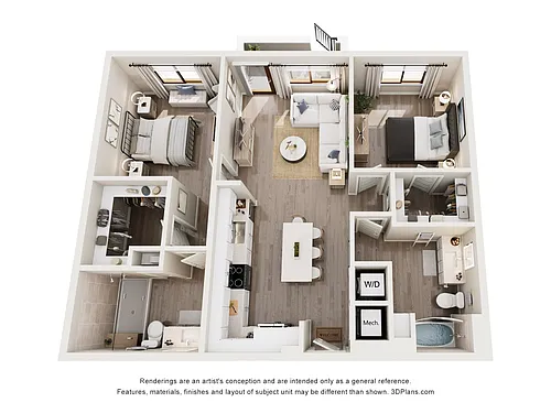 Floor plan B1