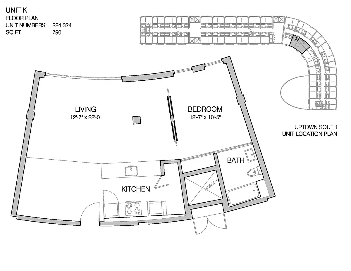 Floor plan S1-790