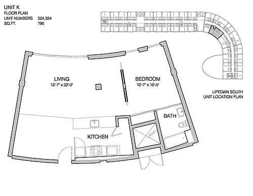 Floor plan S1-790