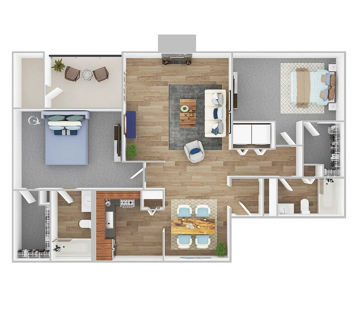 Floor plan Solace