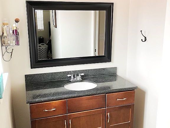 MBR bathroom sink cabinet