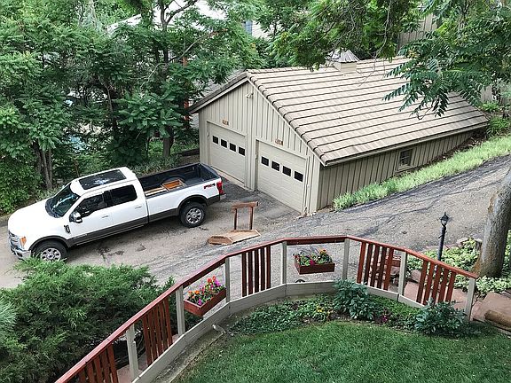 Detached garage with storage