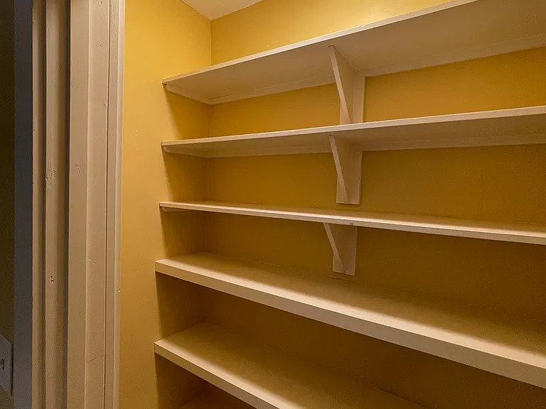 Kitchen pantry.