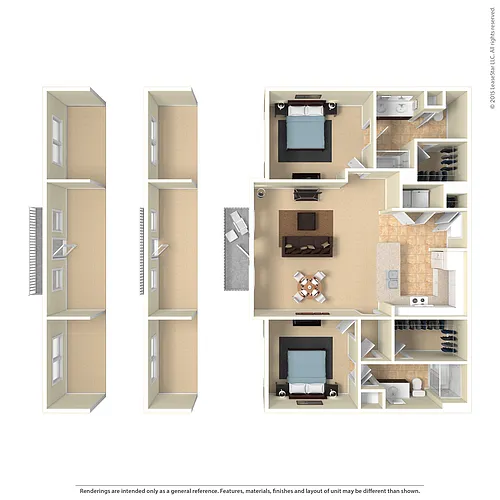 Floor plan The Cache