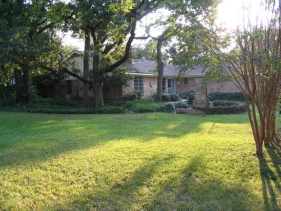 Large open backyard