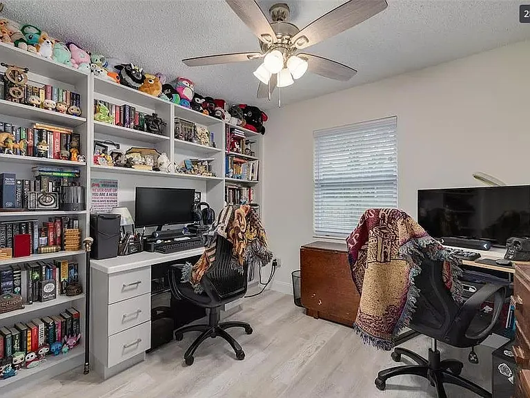 Note: all shelving has been removed from the 2nd bedroom for more space