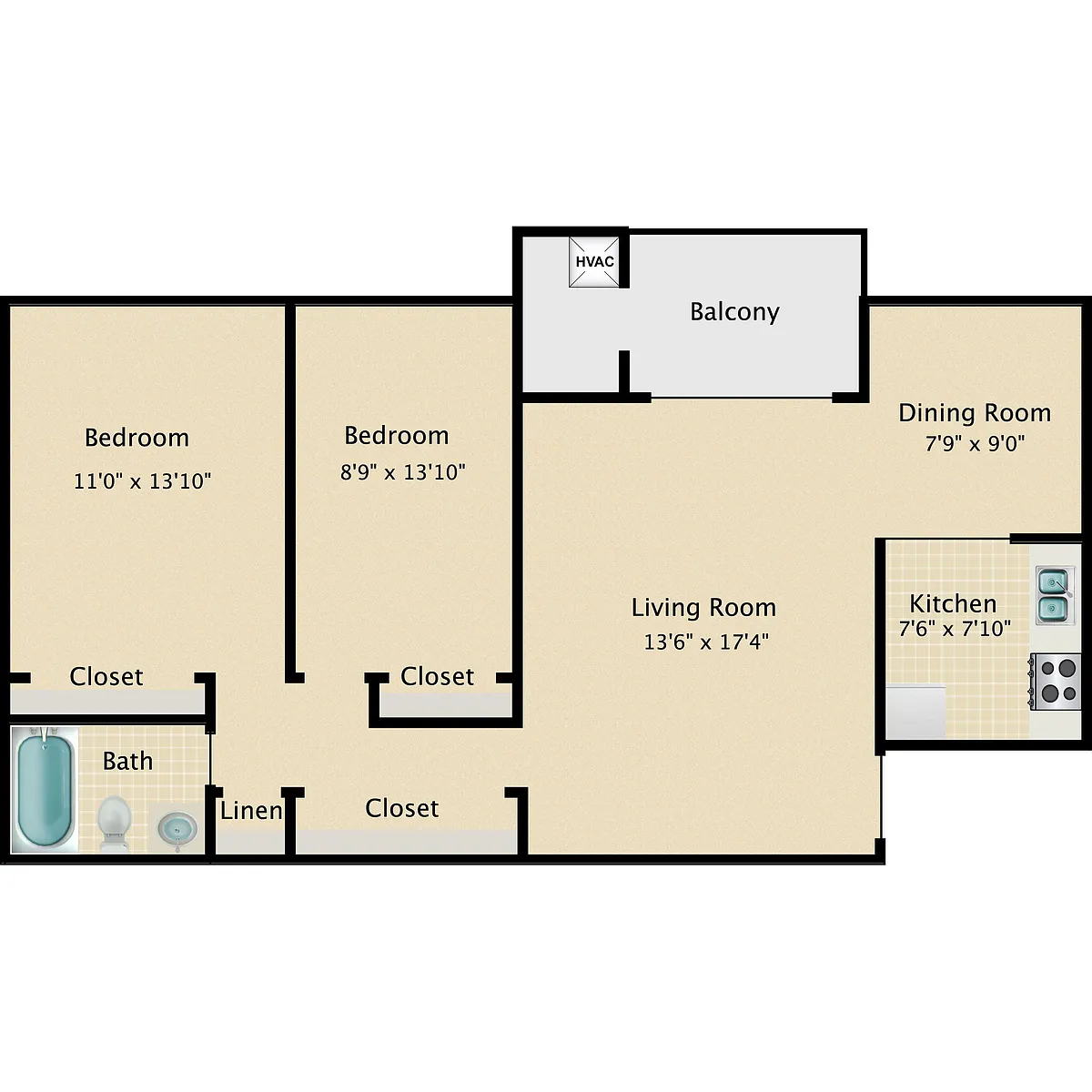 Floor plan Pavillion