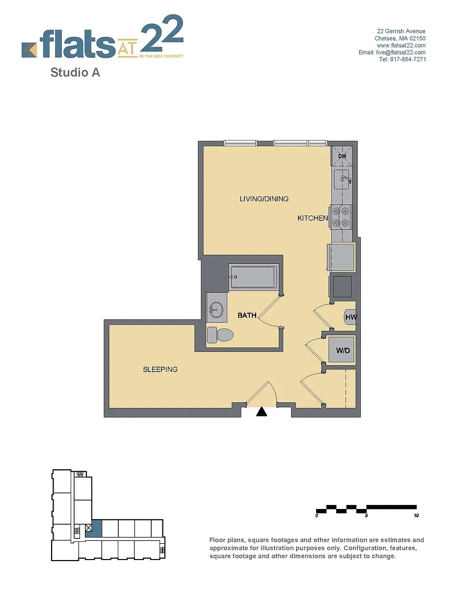 Floor plan Studio