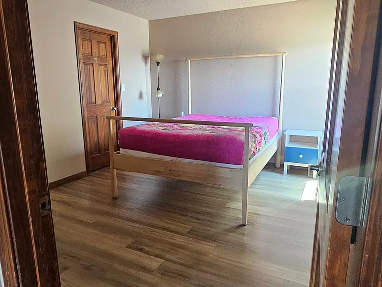 Second upstairs bedroom with a walk-in closet