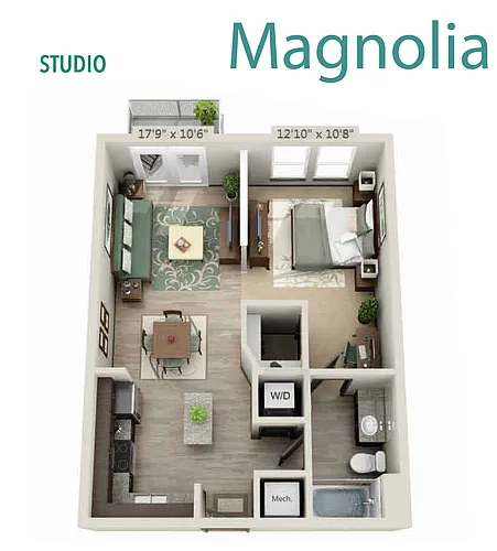 Floor plan Magnolia