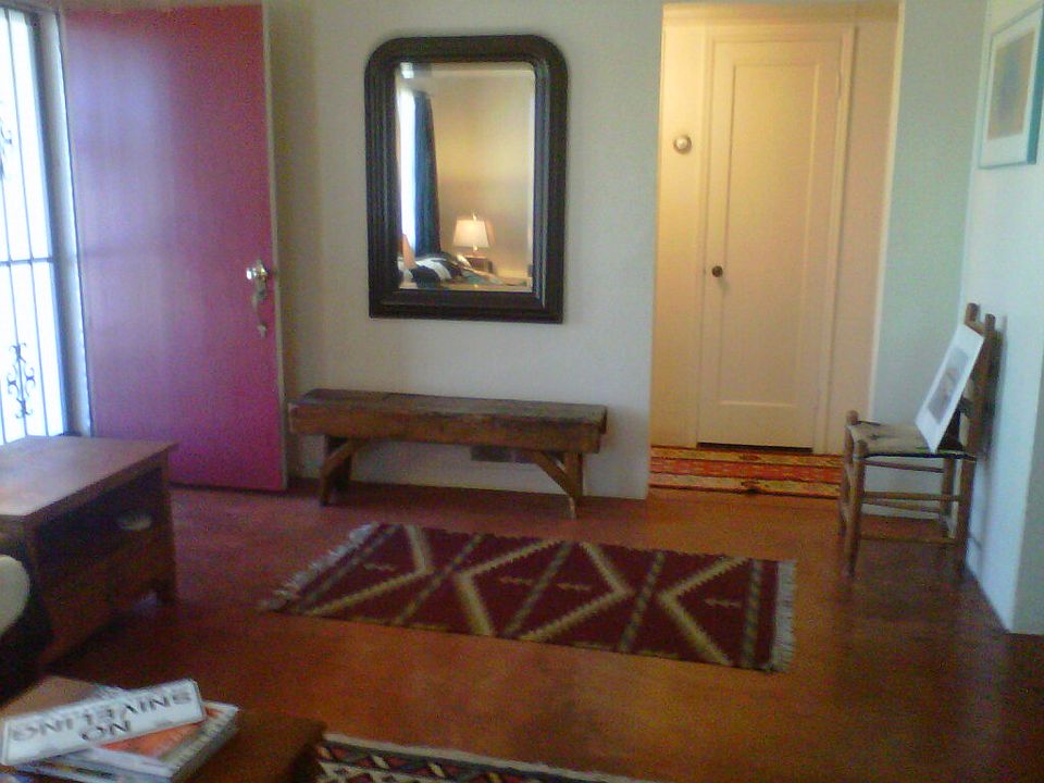 view from living room