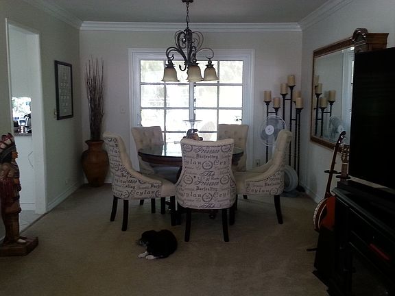 Large Dining Room with French doors