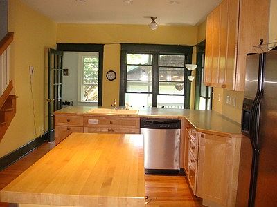 modern updated kitchen
