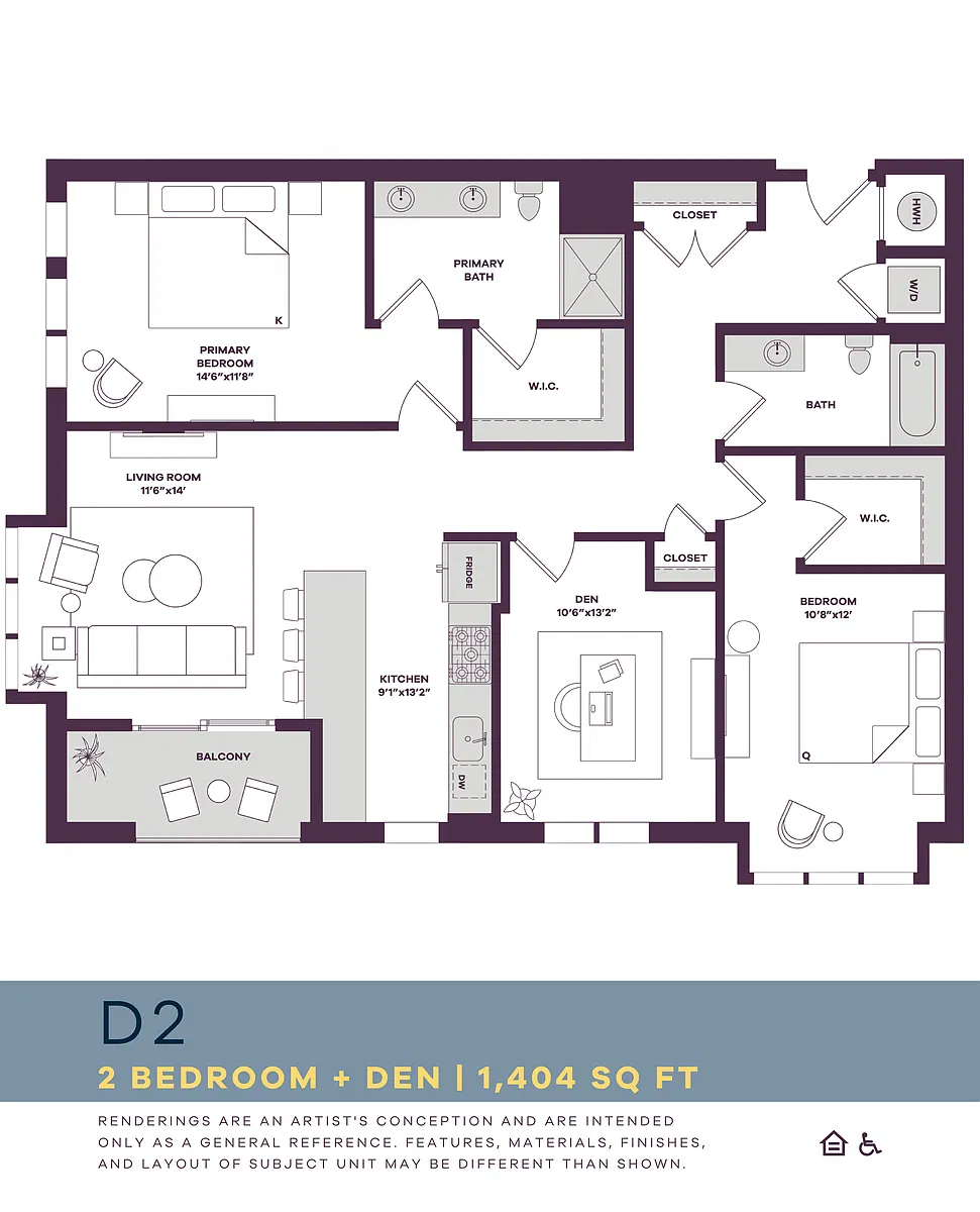 Floor plan D2