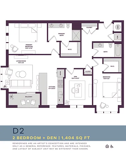 Floor plan D2