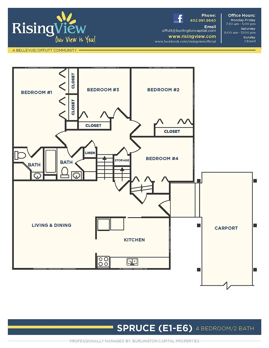 Floor plan Spruce