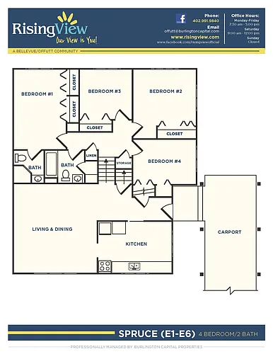 Floor plan Spruce