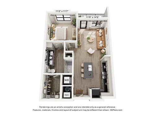 Floor plan A2